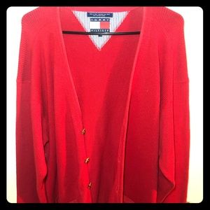 Vintage red Tommy Hilfiger sweater